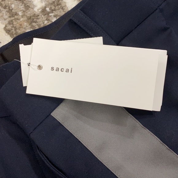 SACAI wide leg wrap trousers - Picture 5 of 11